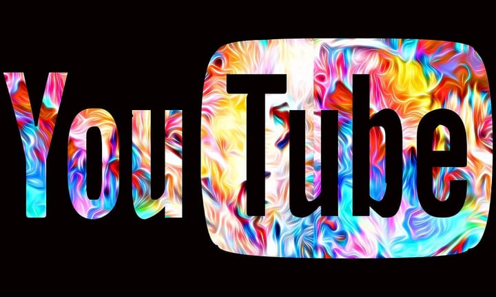 YouTube colorful logo