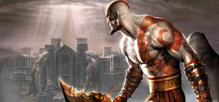 Wallpaper of the God Of War game’s protagonist Kratos